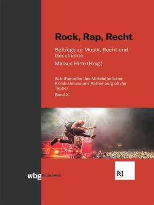 cover image of Rock, Rap, Recht
